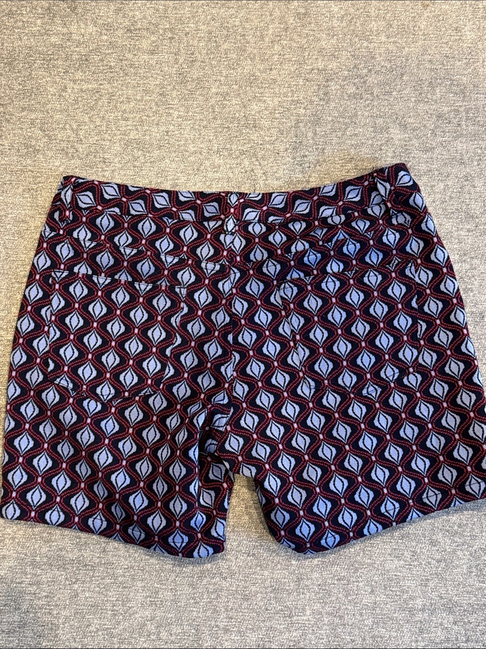 Mens ST33LE patterned knit shorts - Picture 3 of 4